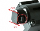 Red laser sight